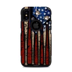 OCXS-OLDGLORY OtterBox Commuter iPhone X & XS Case Skin - Old Glory -  DecalGirl