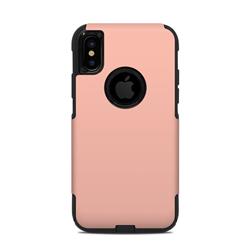 OCXS-SS-PCH OtterBox Commuter iPhone X & XS Case Skin - Solid State Peach -  DecalGirl