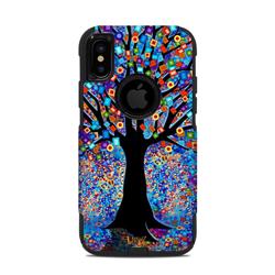 Picture of DecalGirl OCXS-TREECARN OtterBox Commuter iPhone X & XS Case Skin - Tree Carnival