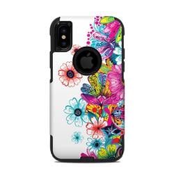 OCXS-INTENSEFLOWERS OtterBox Commuter iPhone X & XS Case Skin - Intense Flowers -  DecalGirl