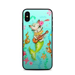 AIPX-MERKITUKEL Apple iPhone X & XS Skin - Merkitten with Ukelele -  DecalGirl