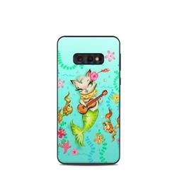 SGS10E-MERKITUKEL Samsung Galaxy S10e Skin - Merkitten with Ukelele -  DecalGirl