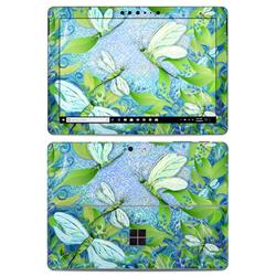 MSSG-DFLYFAN Microsoft Surface Go Skin - Dragonfly Fantasy -  DecalGirl