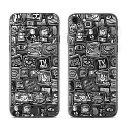 AIP8-DISTACTBW Apple iPhone 8 Skin - Distraction Tactic B&W -  DecalGirl