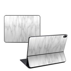 AIPSK12-BIANCO-MARBLE Apple iPad Pro Smart Keyboard 12.9 in. Skin - Bianco Marble -  DecalGirl