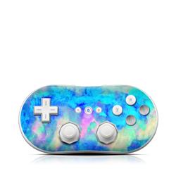 WIICC-ELECTRIFY Wii Classic Controller Skin - Electrify Ice Blue -  DecalGirl