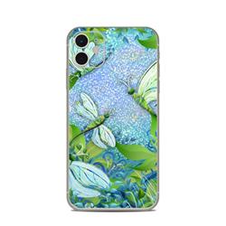 AIP11-DFLYFAN Apple iPhone 11 Skin - Dragonfly Fantasy -  DecalGirl