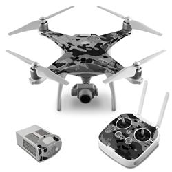 Picture of DecalGirl DJIP4-SFLT-BLKCAM DJI Phantom 4 Skin - SOFLETE Black Multicam
