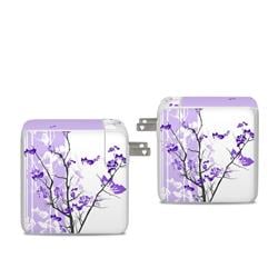 APA96-TRANQUILITY-PRP Apple 96W USB-C Power Adapter Skin - Violet Tranquility -  DecalGirl