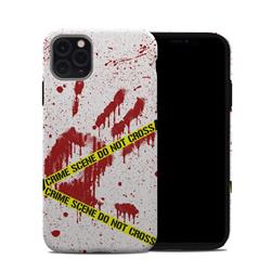 Picture of DecalGirl A11PMHC-CRIME-REV Apple iPhone 11 Pro Max Hybrid Case - Crime Scene Revisited
