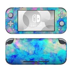 Picture of DecalGirl NSL-ELECTRIFY Nintendo Switch Lite Skin - Electrify Ice Blue