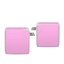 APA96-SS-PNK Apple 96W USB-C Power Adapter Skin - Solid State Pink -  DecalGirl