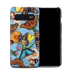 Picture of DecalGirl SGS10CC-BTLAND Samsung Galaxy S10 Clip Case - Butterfly Land