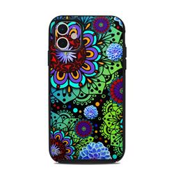 OSA11-FUNKYFLORA OtterBox Symmetry iPhone 11 Case Skin - Funky Floratopia -  DecalGirl