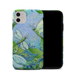 Picture of DecalGirl A11HC-DFLYFAN Apple iPhone 11 Hybrid Case - Dragonfly Fantasy