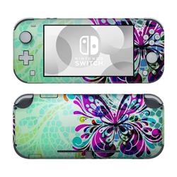 NSL-BFLYGLASS Nintendo Switch Lite Skin - Butterfly Glass -  DecalGirl