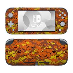 Picture of DecalGirl NSL-DIGIOCAMO Nintendo Switch Lite Skin - Digital Orange Camo