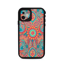 LFA11-CARNIVALPAISLEY Lifeproof iPhone 11 Fre Case Skin - Carnival Paisley -  DecalGirl