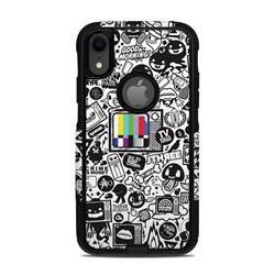 OCAIXR-TVKILLS OtterBox Commuter iPhone XR Case Skin - TV Kills Everything -  DecalGirl