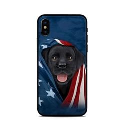 AIPX-PATLAB Apple iPhone X & XS Skin - Patriotic Lab -  DecalGirl