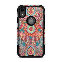 OCAIXR-CARNIVALPAISLEY OtterBox Commuter iPhone XR Case Skin - Carnival Paisley -  DecalGirl