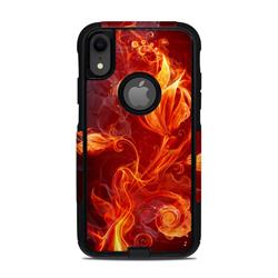 OCAIXR-FLWRFIRE OtterBox Commuter iPhone XR Case Skin - Flower of Fire -  DecalGirl