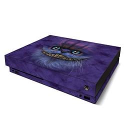 XBOOX-CHESGRIN Microsoft Xbox One X Skin - Cheshire Grin -  DecalGirl