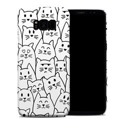 Picture of DecalGirl SGS8PCC-MOODYCATS Samsung Galaxy S8 Plus Clip Case - Moody Cats
