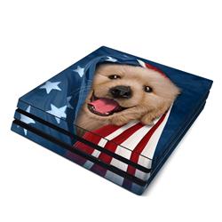 PS4P-PATRETRIEV Sony PS4 Pro Skin - Patriotic Retriever -  DecalGirl