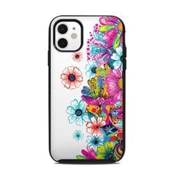 OSA11-INTENSEFLOWERS OtterBox Symmetry iPhone 11 Case Skin - Intense Flowers -  DecalGirl