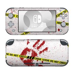 Picture of DecalGirl NSL-CRIME-REV Nintendo Switch Lite Skin - Crime Scene Revisited