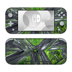 Picture of DecalGirl NSL-ABST-GRN Nintendo Switch Lite Skin - Emerald Abstract