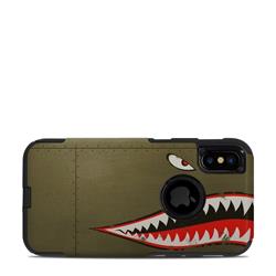 OCXS-USAF-SHARK OtterBox Commuter iPhone X & XS Case Skin - USAF Shark -  DecalGirl