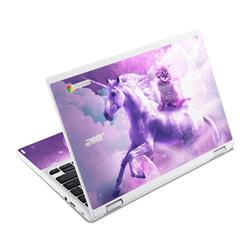 Picture of DecalGirl ACR11-CATUNICORN Acer Chromebook R11 Skin - Cat Unicorn