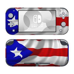 Picture of DecalGirl NSL-FLAG-PUERTORICO Nintendo Switch Lite Skin - Puerto Rican Flag