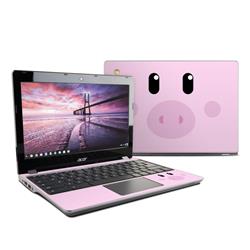 Picture of DecalGirl AC74-WIGPIG Acer Chromebook C740 Skin - Wiggles the Pig