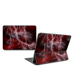 Picture of DecalGirl AIP11FK-APOC-RED Apple Smart Keyboard iPad Pro 11 Skin - Apocalypse Red