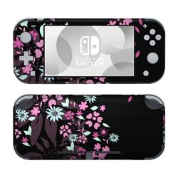 Picture of DecalGirl NSL-DKFLOWERS Nintendo Switch Lite Skin - Dark Flowers