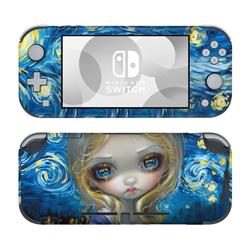 Picture of DecalGirl NSL-ALICEVG Nintendo Switch Lite Skin - Alice in a Van Gogh