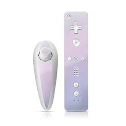 WIINC-COTTONCANDY Wii Nunchuk & Remote Skin - Cotton Candy -  DecalGirl