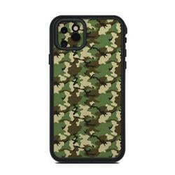 LF11PM-WCAMO Lifeproof iPhone 11 Pro Max Fre Case Skin - Woodland Camo -  DecalGirl