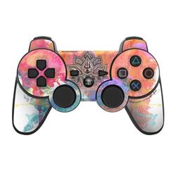 PS3C-HAPPYLOTUS PS3 Controller Skin - Happy Lotus -  DecalGirl