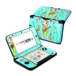 N3DX-MERKITUKEL Nintendo 3DS XL Skin - Merkitten with Ukelele -  DecalGirl