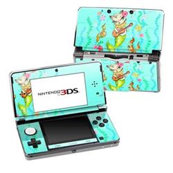 N3DS-MERKITUKEL Nintendo 3DS Skin - Merkitten with Ukelele -  DecalGirl