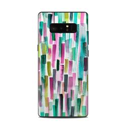 Picture of DecalGirl SAGN8-CLRBRUSH Samsung Galaxy Note 8 Skin - Colorful Brushstrokes