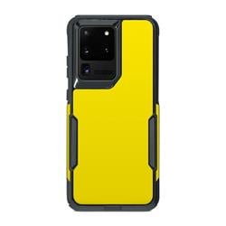 OCS20U-SS-YEL OtterBox Commuter Galaxy S20 Ultra Case Skin - Solid State Yellow -  DecalGirl