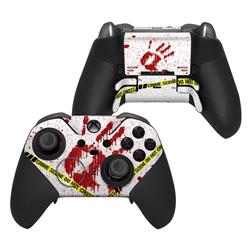 XBOEC2-CRIME-REV Microsoft Xbox One Elite Controller 2 Skin - Crime Scene Revisited -  DecalGirl