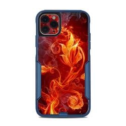 OC11PM-FLWRFIRE OtterBox Commuter iPhone 11 Pro Max Case Skin - Flower Of Fire -  DecalGirl