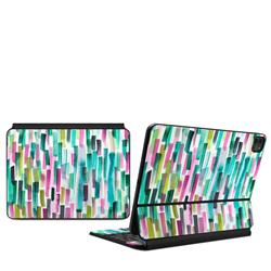 Picture of DecalGirl AIP11M-CLRBRUSH Apple Magic Keyboard iPad Pro 11 in., 2nd Gen Skin - Colorful Brushstrokes