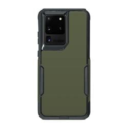 OCS20U-SS-OLV OtterBox Commuter Galaxy S20 Ultra Case Skin - Solid State Olive Drab -  DecalGirl